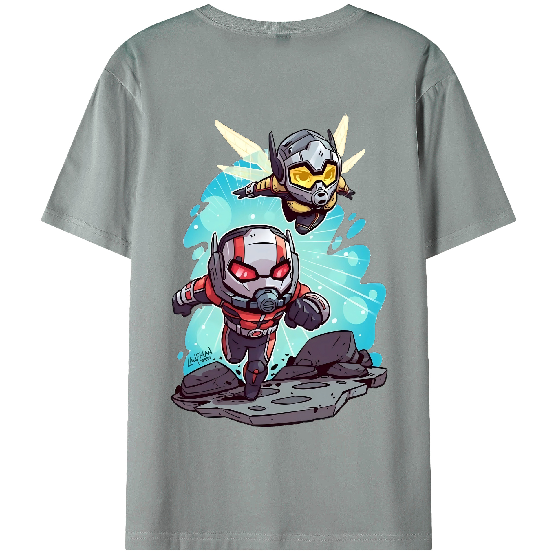 （画像用） アベンジャーズ The Avengers 綿100％ メンズ半袖Tシャツ（バックプリント） 通気性